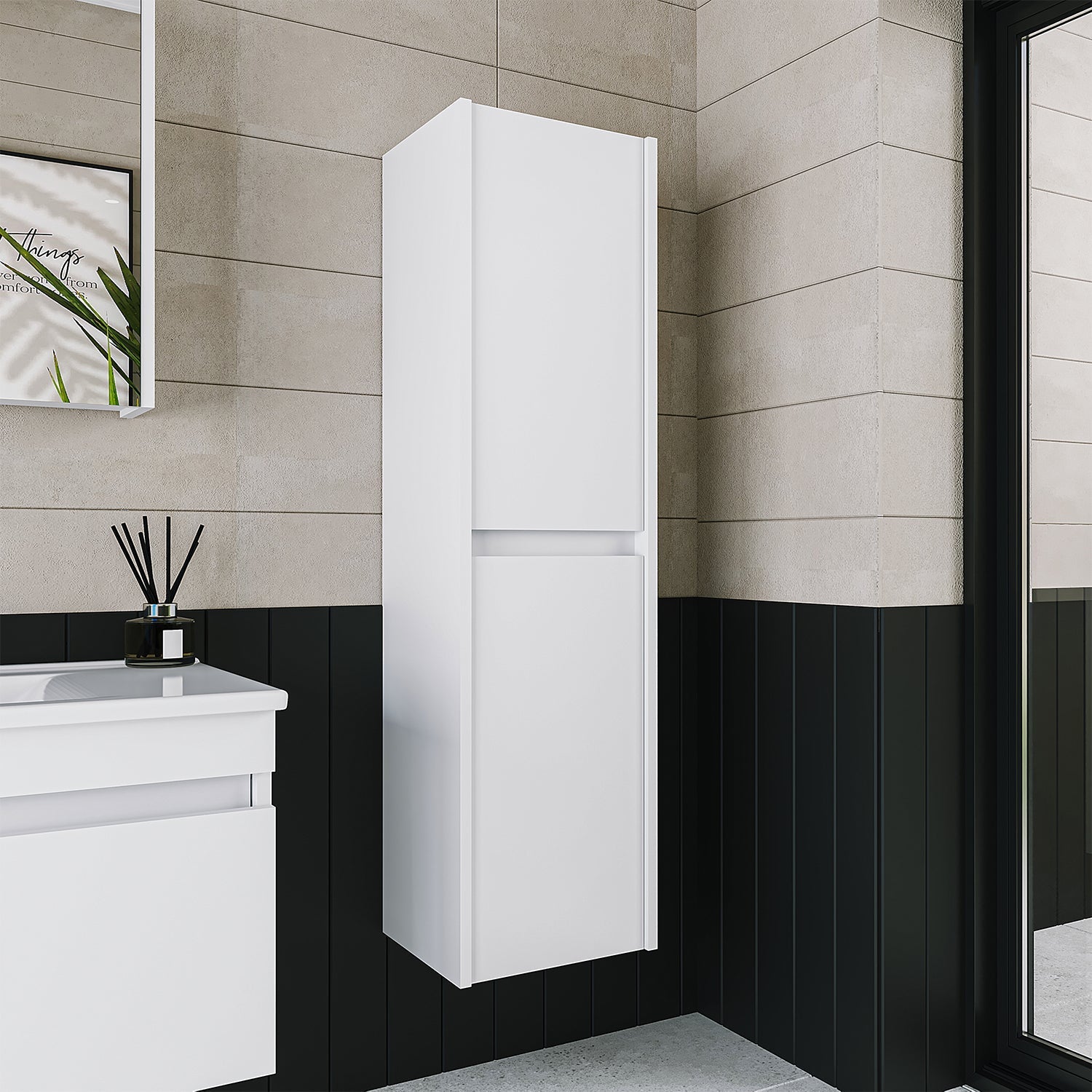 Bathroom Towel Cabinet - Atlantic - Roomartstore.co.uk bathroom cabinet 1719