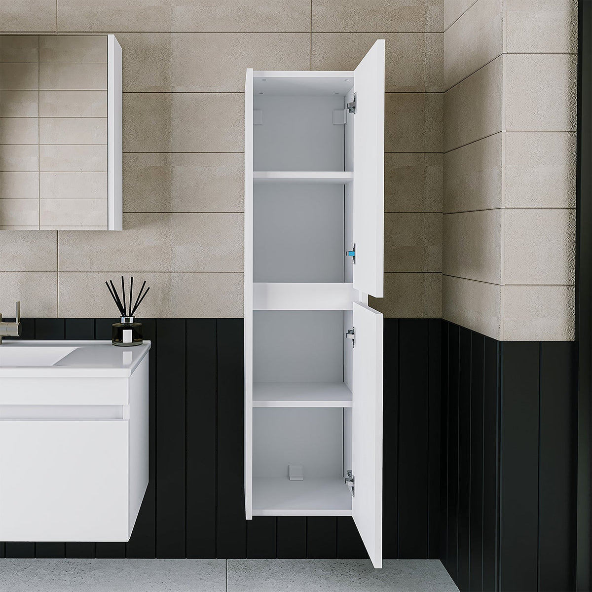 Bathroom Towel Cabinet - Atlantic - Roomartstore.co.uk bathroom cabinet 1719
