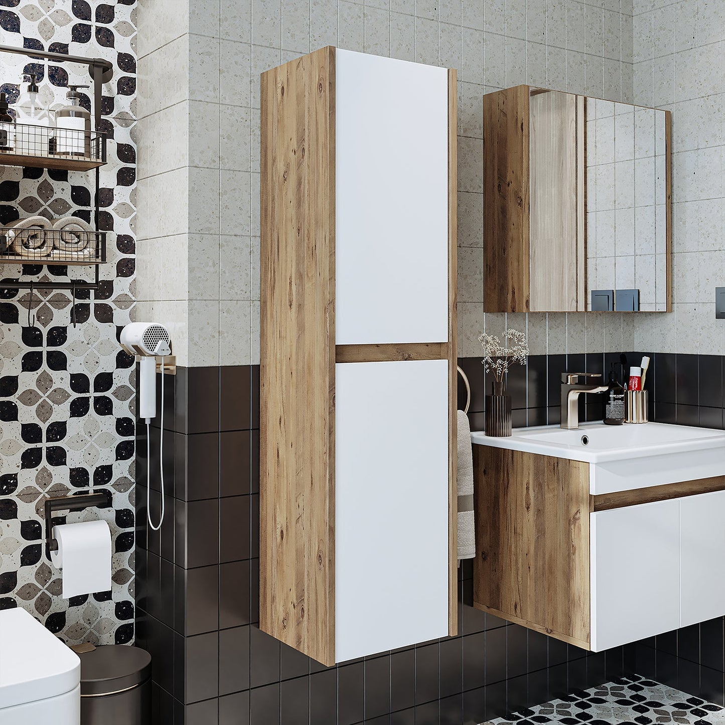 Bathroom Towel Cabinet - Atlantic - Roomartstore.co.ukbathroom cabinet1755