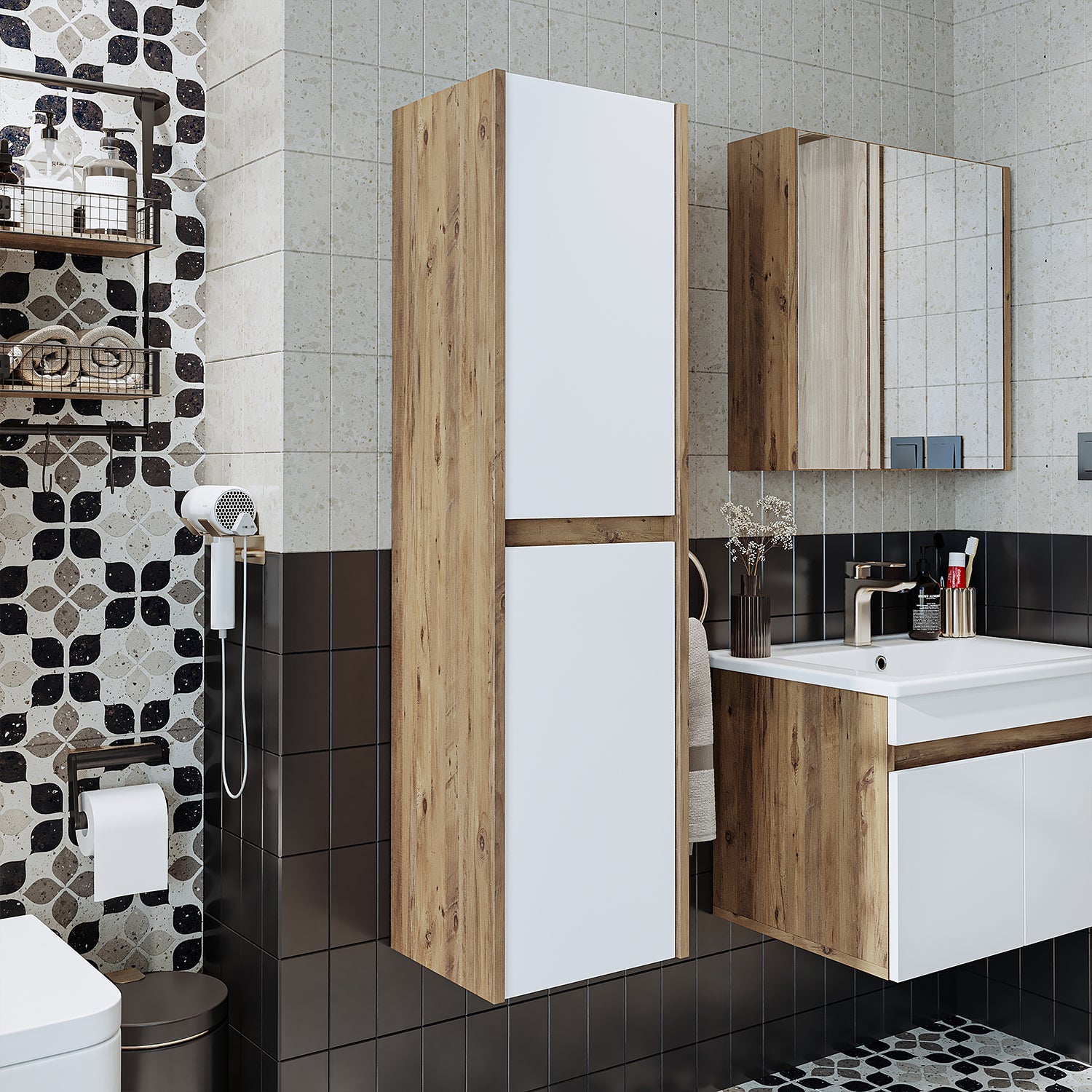 Bathroom Towel Cabinet - Atlantic - Roomartstore.co.ukbathroom cabinet1755