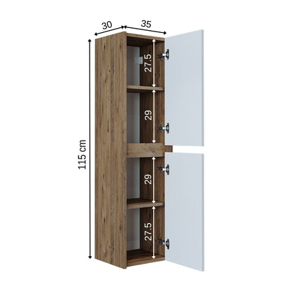 Roomart Atlantic - Bathroom Towel Storage Cabinet