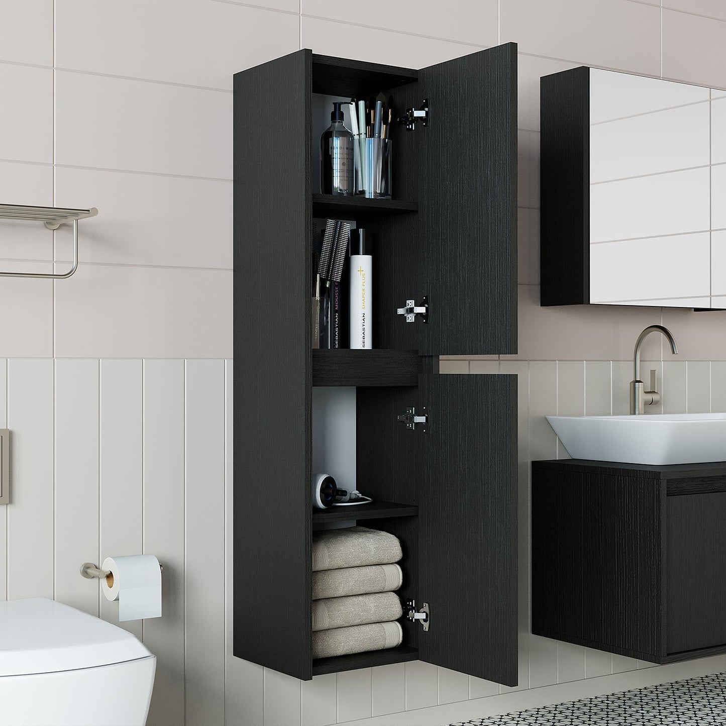 Bathroom Towel Cabinet - Atlantic - Roomartstore.co.ukbathroom cabinet2057