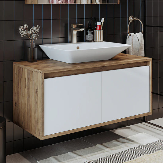 Roomart Atlantic - Bathroom Vanity Unit with Washbasin 100cm