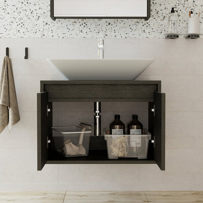 Roomart Atlantic - Bathroom Vanity Unit with Washbasin, 65cm
