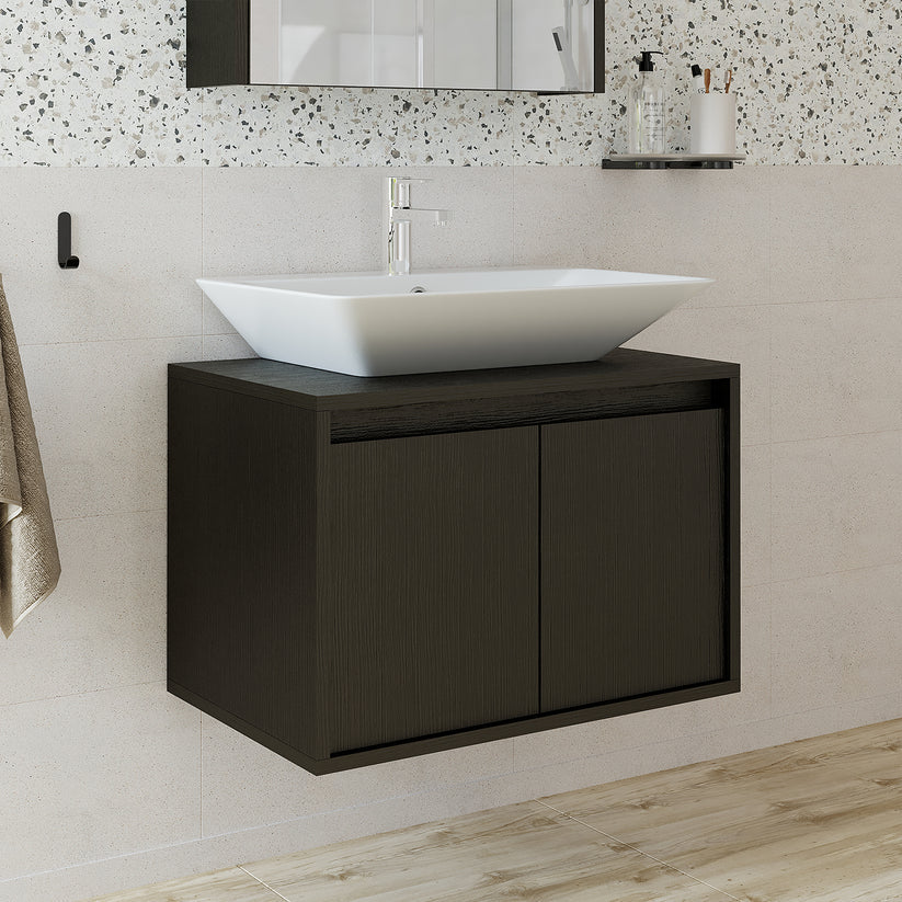 Roomart Atlantic - Bathroom Vanity Unit with Washbasin, 65cm
