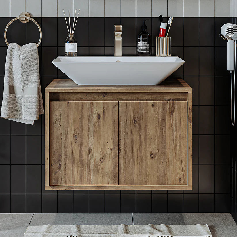 Roomart Atlantic - Bathroom Vanity Unit with Washbasin, 65cm