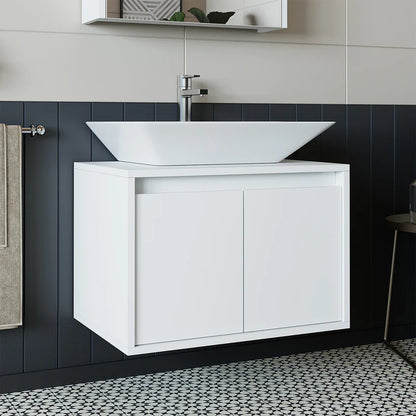 Roomart Atlantic - Bathroom Vanity Unit with Washbasin, 65cm