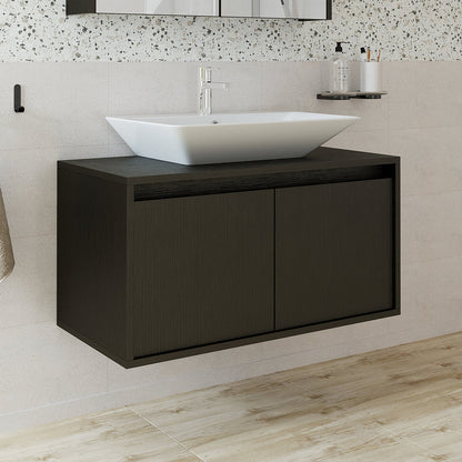 Roomart Atlantic - Bathroom Vanity Unit with Washbasin, 85cm