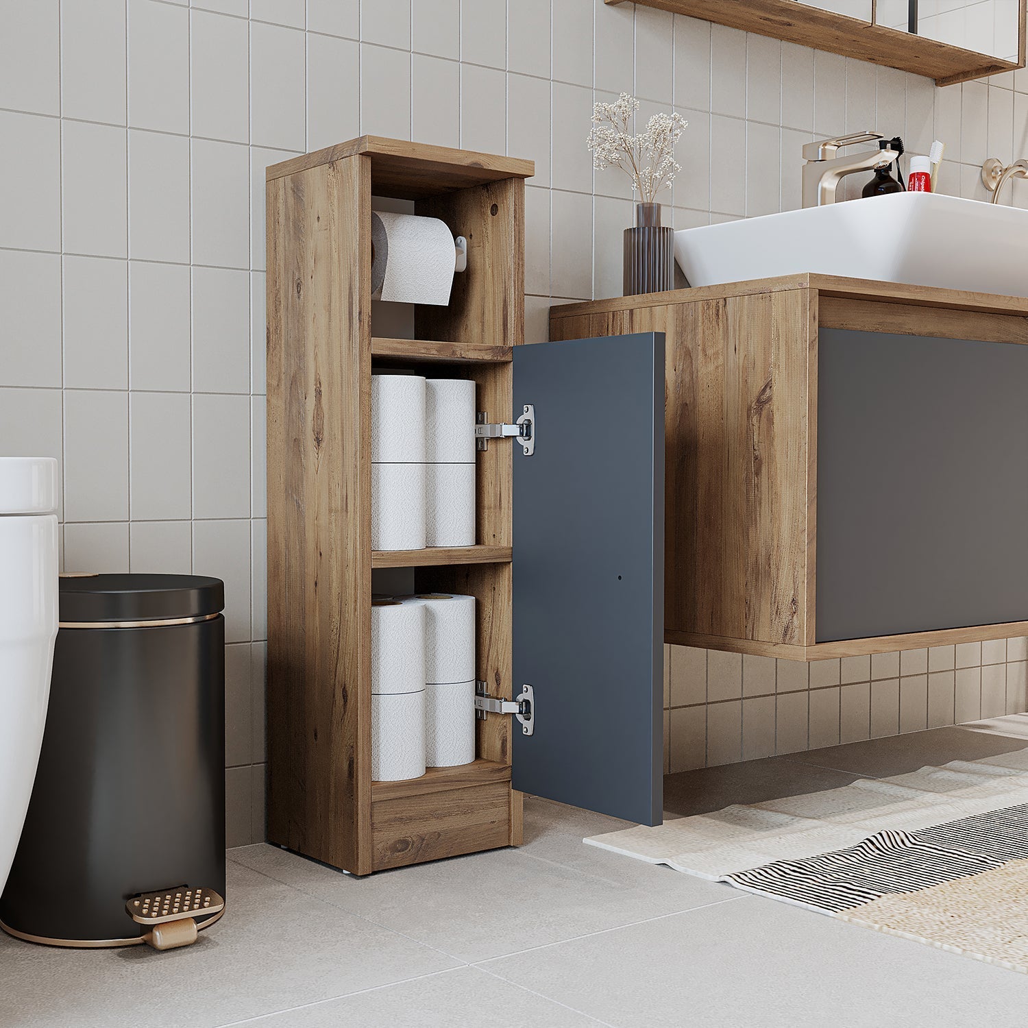 Toilet Paper Holder - Beta - Roomartstore.co.uk Multi-purpose cabinet2658