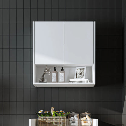 Roomart Derin - Wall-Mounted Washing Machine Top Cabinet, 65cm