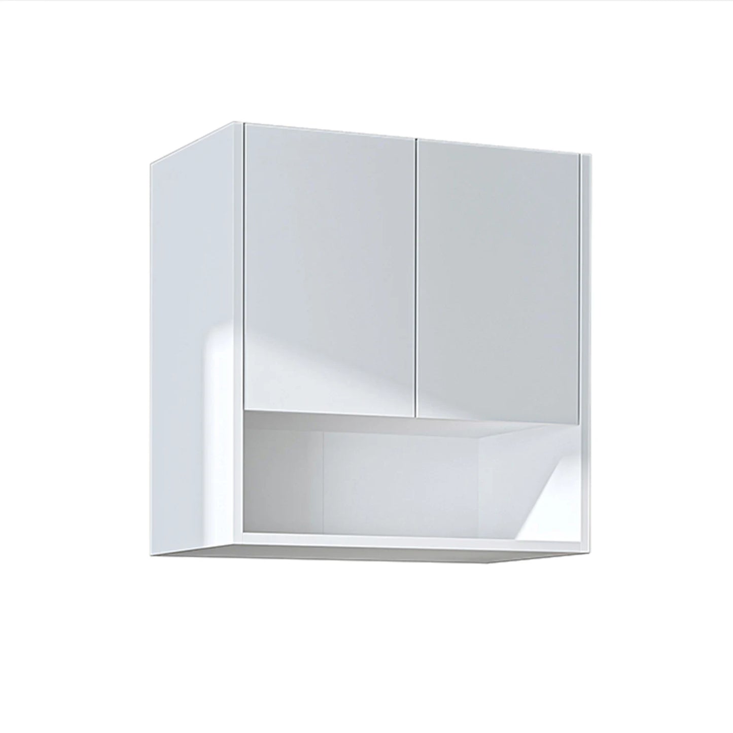 Roomart Derin - Wall-Mounted Washing Machine Top Cabinet, 65cm