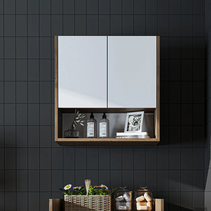 Roomart Derin - Wall-Mounted Washing Machine Top Cabinet, 65cm