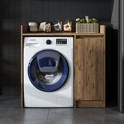 Roomart Derin - Washing Machine Cabinet with Cupboard, 100cm