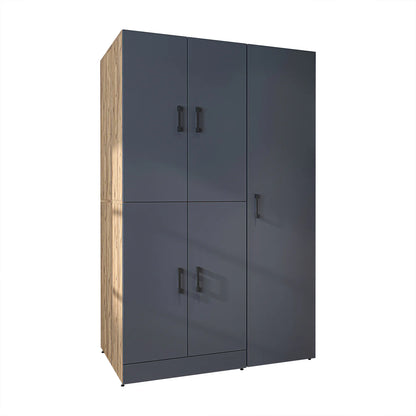 Roomart Dora - Cabinet Set for Dryer & Washing Machine, 115cm