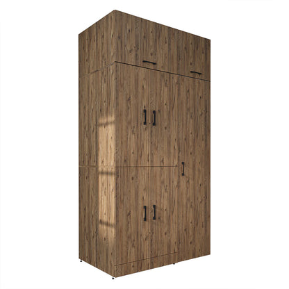 Roomart Dora - Cabinet Set for Dryer & Washing Machine, 115cm