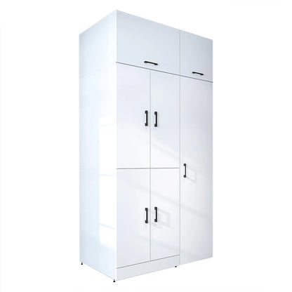 Roomart Dora - Cabinet Set for Dryer & Washing Machine, 115cm