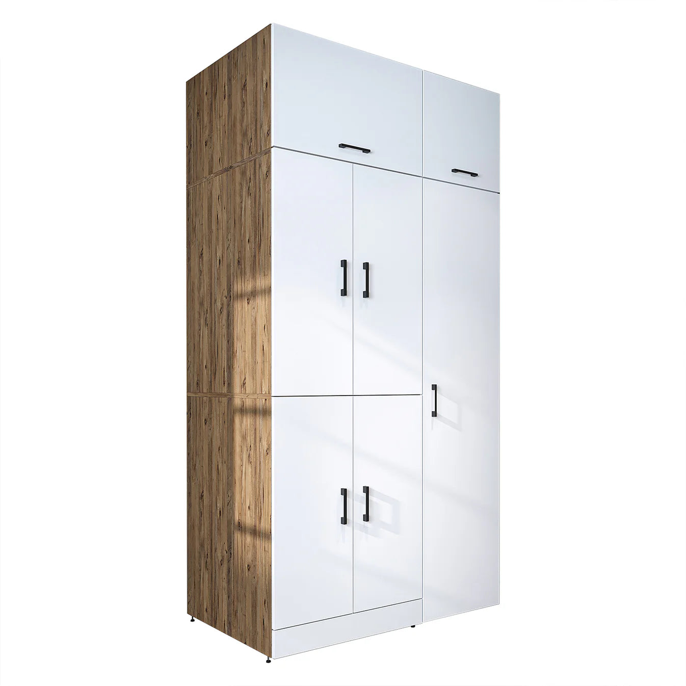 Roomart Dora - Cabinet Set for Dryer & Washing Machine, 115cm