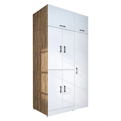 Roomart Dora - Cabinet Set for Dryer & Washing Machine, 115cm