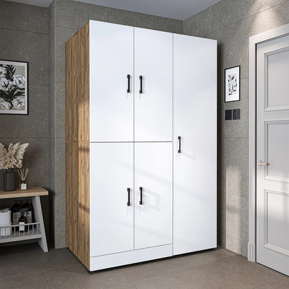 Roomart Dora - Cabinet Set for Dryer & Washing Machine, 115cm