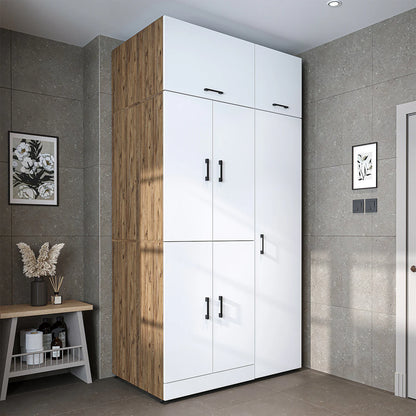 Roomart Dora - Cabinet Set for Dryer & Washing Machine, 115cm