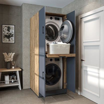 Roomart Dora - Cabinet for Dryer & Washing Machine, Freestanding