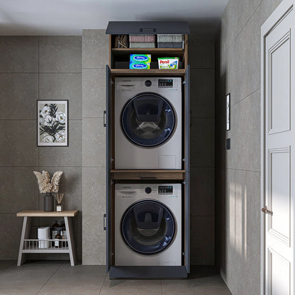 Roomart Dora - Cabinet for Dryer & Washing Machine, Freestanding