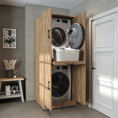 Roomart Dora - Cabinet for Dryer & Washing Machine, Freestanding