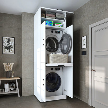 Roomart Dora - Cabinet for Dryer & Washing Machine, Freestanding