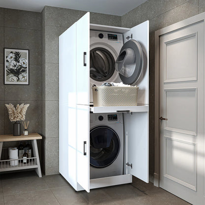 Roomart Dora - Cabinet for Dryer & Washing Machine, Freestanding