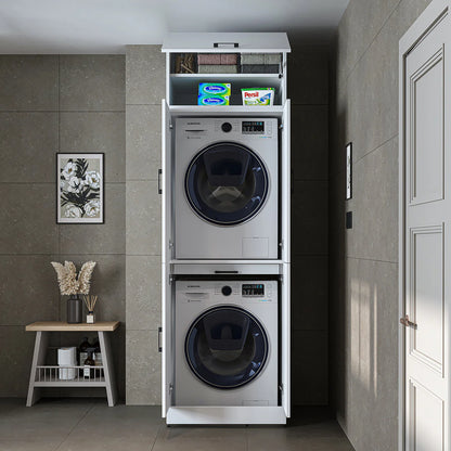 Roomart Dora - Cabinet for Dryer & Washing Machine, Freestanding