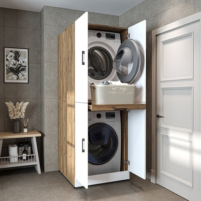 Roomart Dora - Cabinet for Dryer & Washing Machine, Freestanding