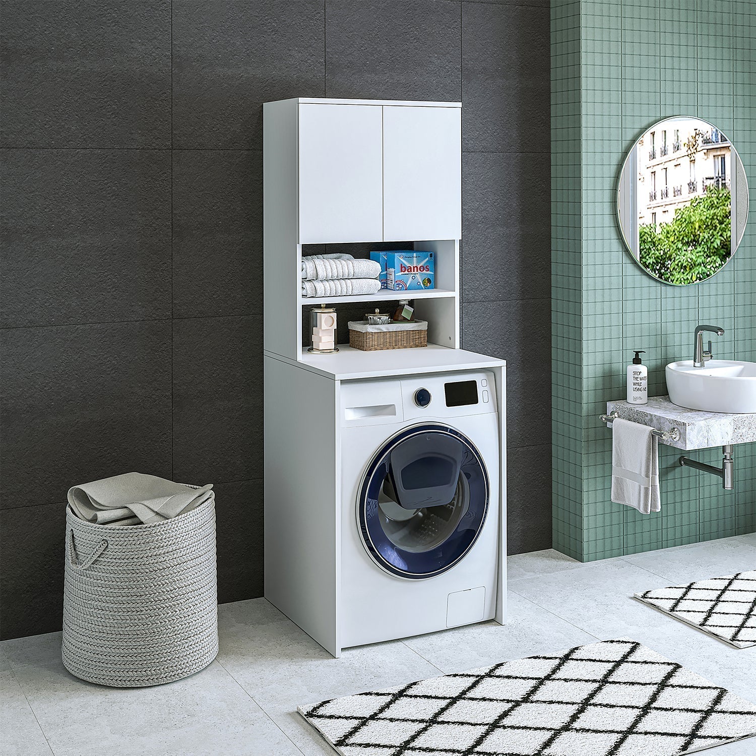 Washing Machine Cabinet - Eco - Roomartstore.co.ukwashing machine cabinet1732