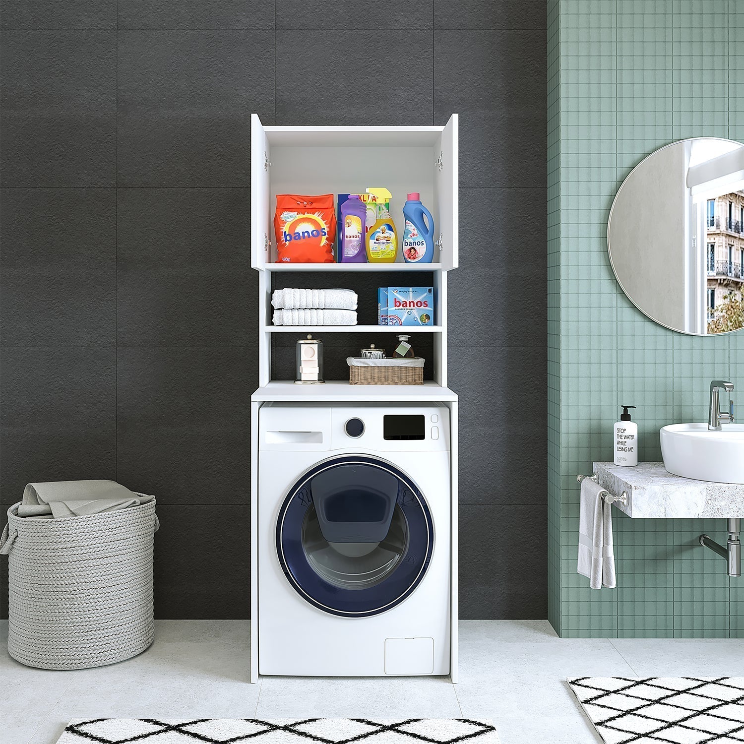 Washing Machine Cabinet - Eco - Roomartstore.co.ukwashing machine cabinet1732