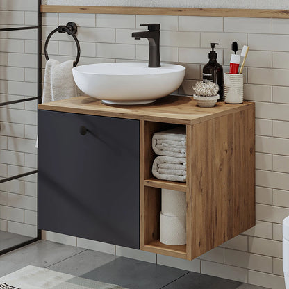 Roomart Lotus - Bathroom Cabinet with Washbasin, 95cm