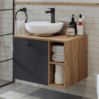 Anthracite-Oak