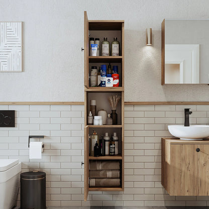 Roomart Lotus - Bathroom Towel Storage Cabinet