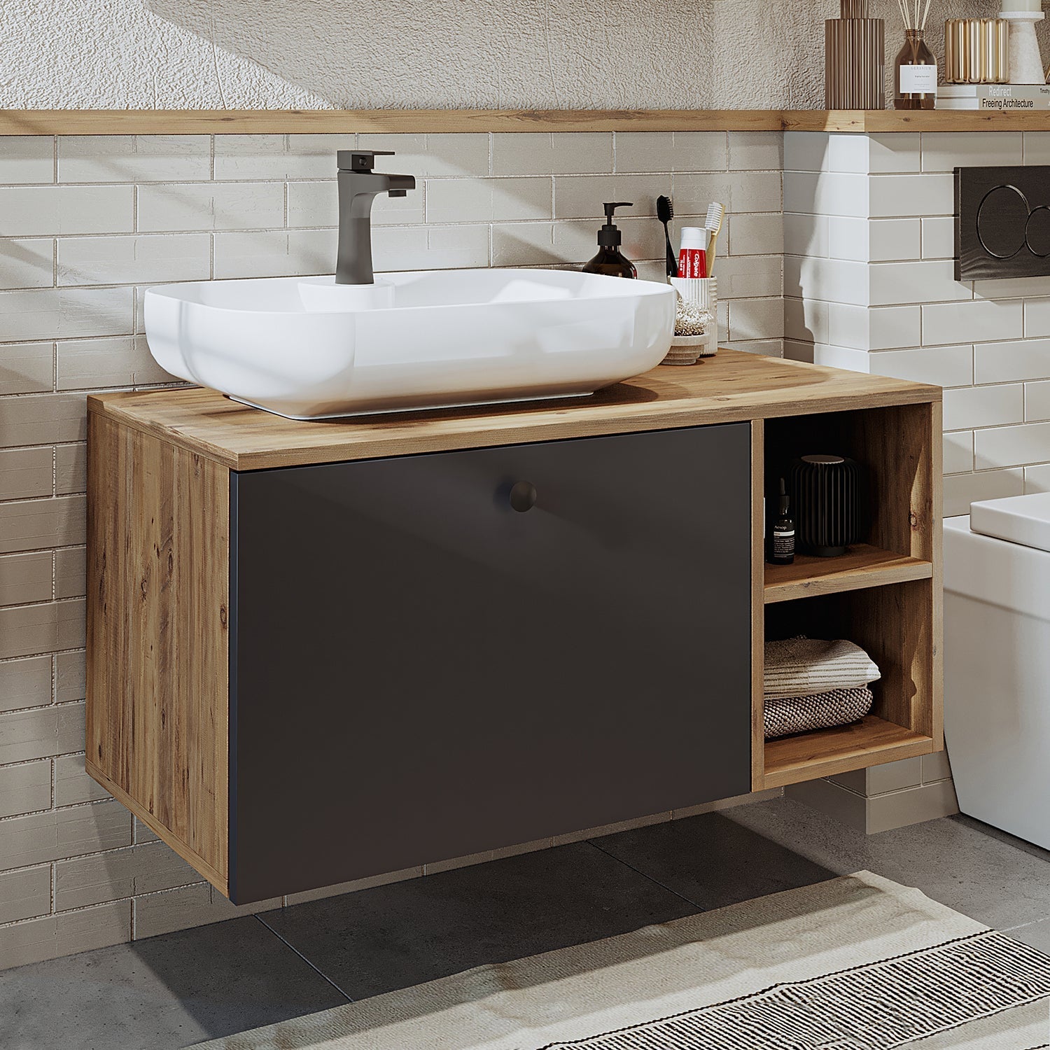 Vanity Bathroom Cabinet - Lotus - Roomartstore.co.ukbathroom cabinet2515