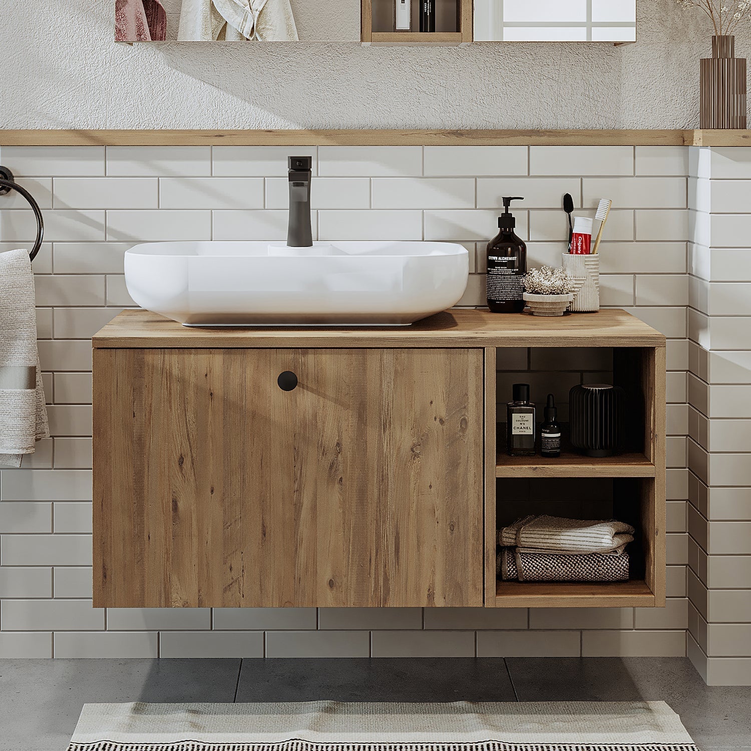 Vanity Bathroom Cabinet - Lotus - Roomartstore.co.ukbathroom cabinet2517