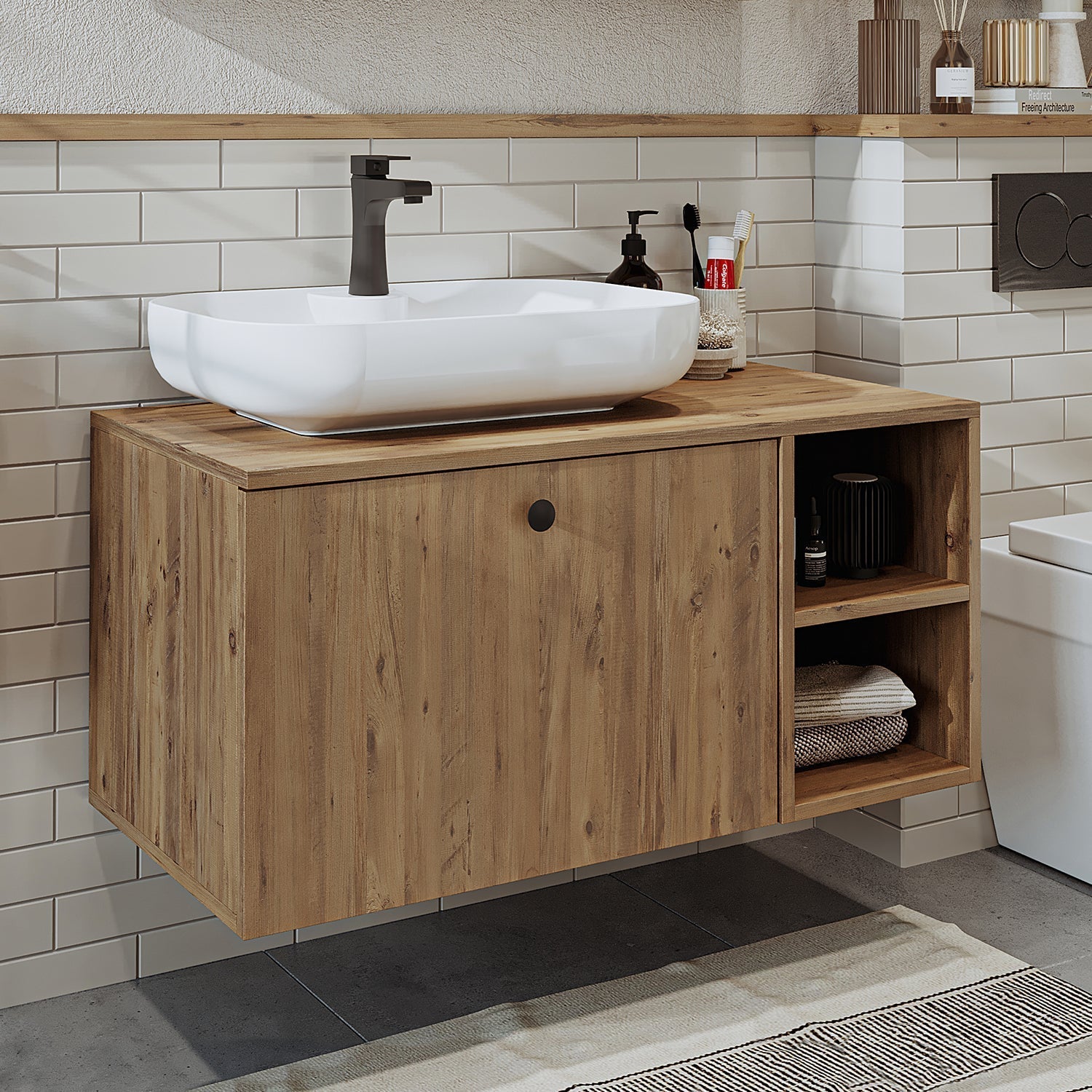 Vanity Bathroom Cabinet - Lotus - Roomartstore.co.ukbathroom cabinet2517