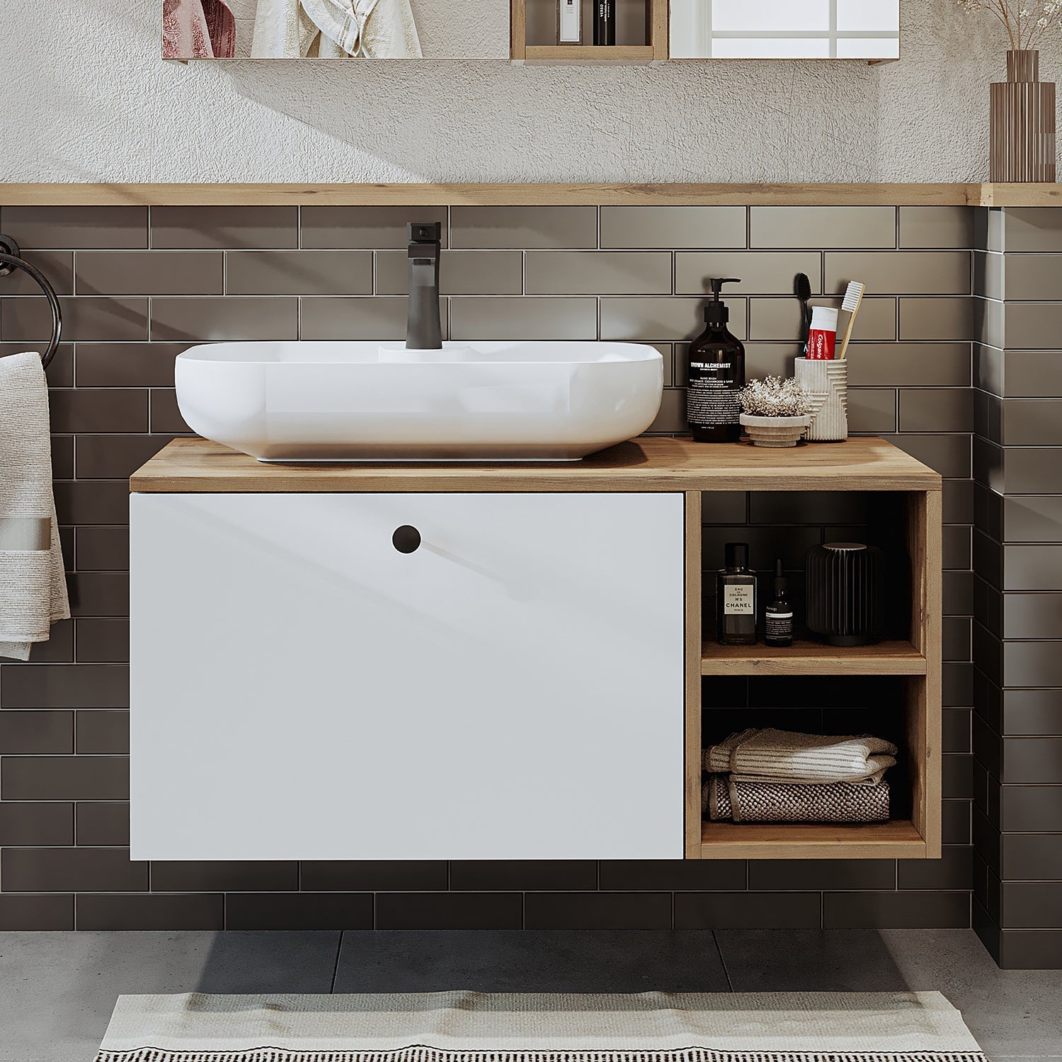 Vanity Bathroom Cabinet - Lotus - Roomartstore.co.ukbathroom cabinet2516