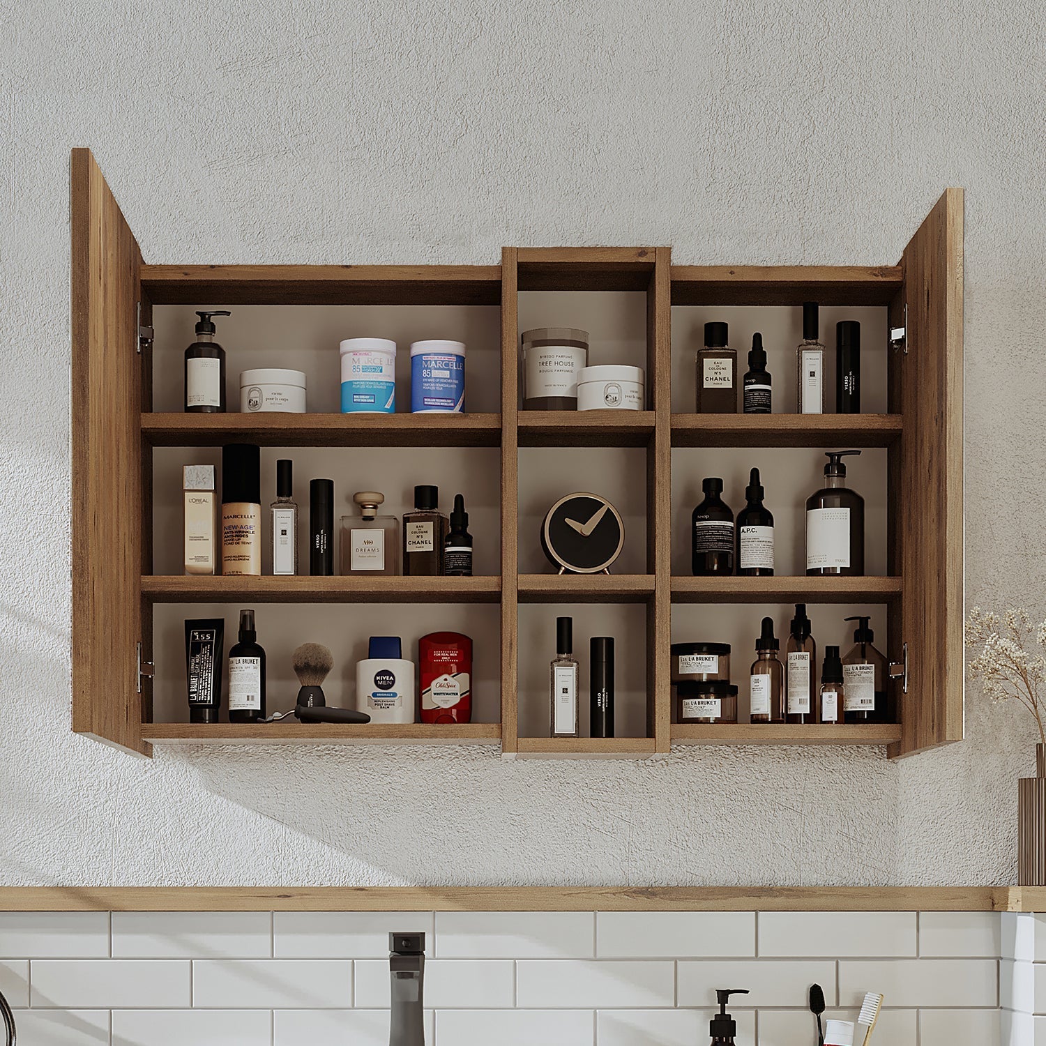 Mirrored Bathroom Cabinet - Lotus - Roomartstore.co.ukbathroom cabinet2463