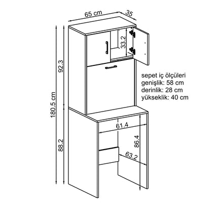Washing Machine Cabinet - Luna - Roomartstore.co.ukwashing machine cabinet2778