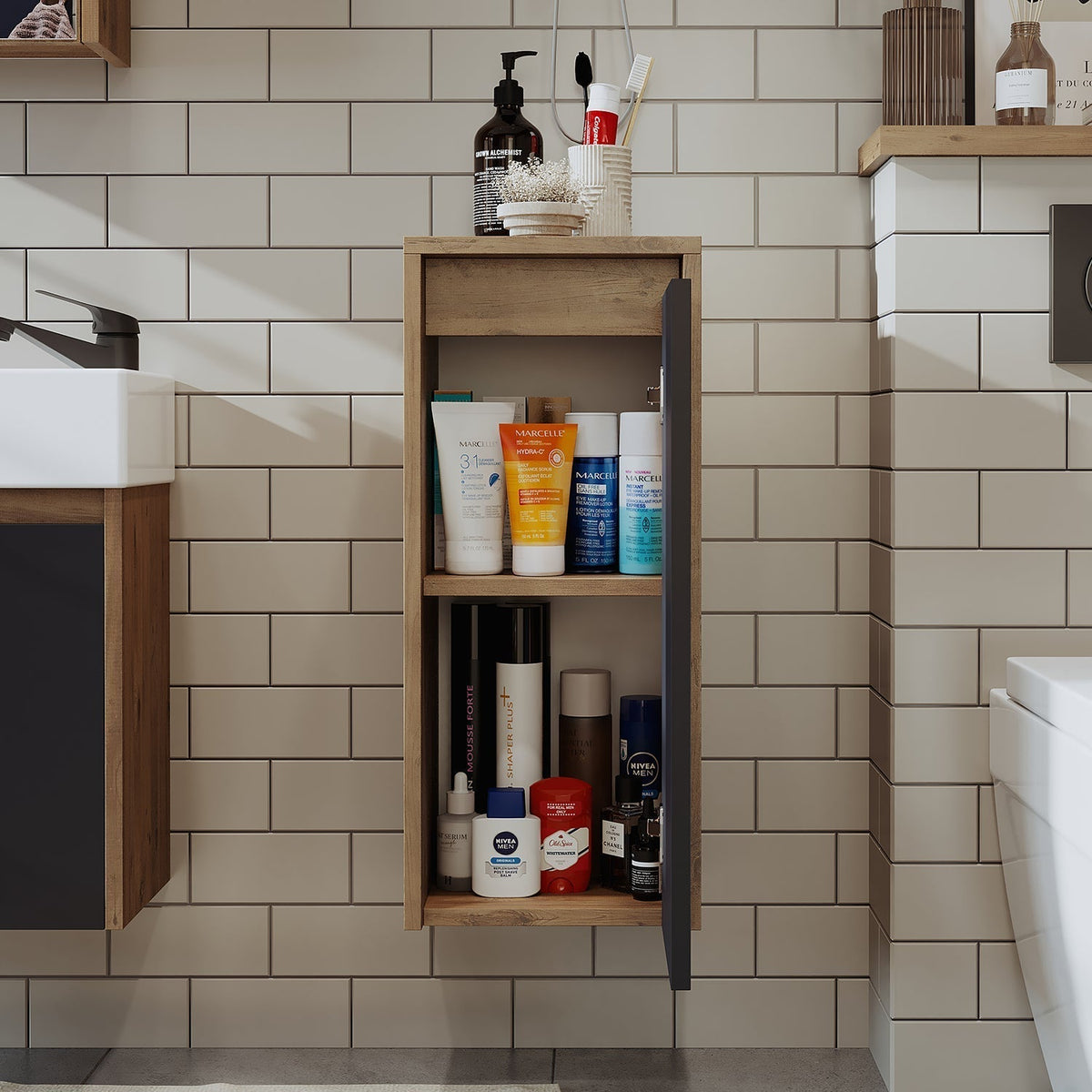 Bathroom Towel Cabinet - Mini - Roomartstore.co.ukbathroom cabinet1820