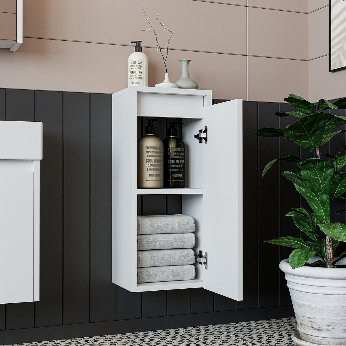 Bathroom Towel Cabinet - Mini - Roomartstore.co.uk bathroom cabinet 1831