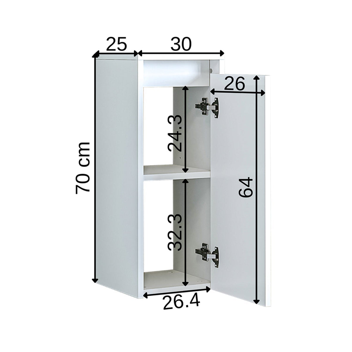 Bathroom Towel Cabinet - Mini - Roomartstore.co.uk bathroom cabinet 1831