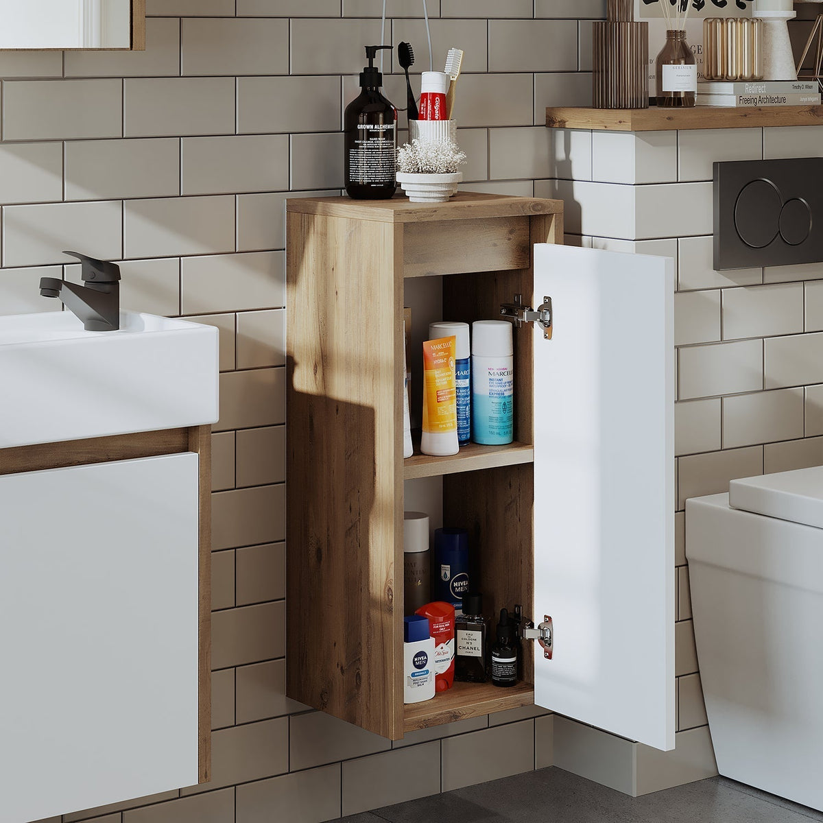 Bathroom Towel Cabinet - Mini - Roomartstore.co.ukbathroom cabinet1821