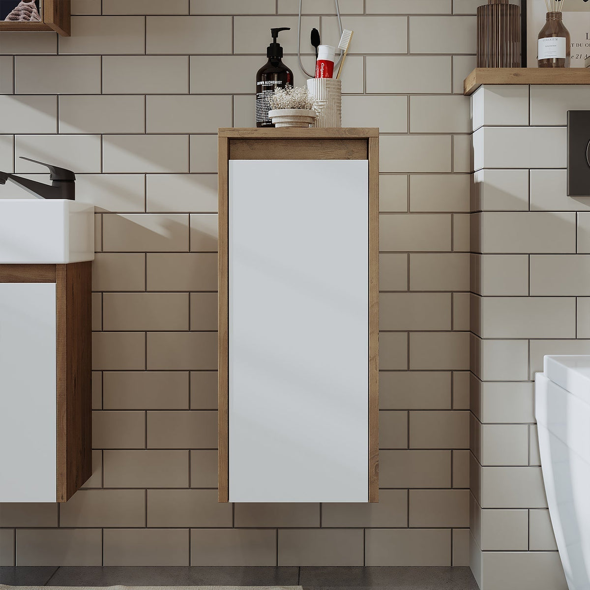 Bathroom Towel Cabinet - Mini - Roomartstore.co.ukbathroom cabinet1821