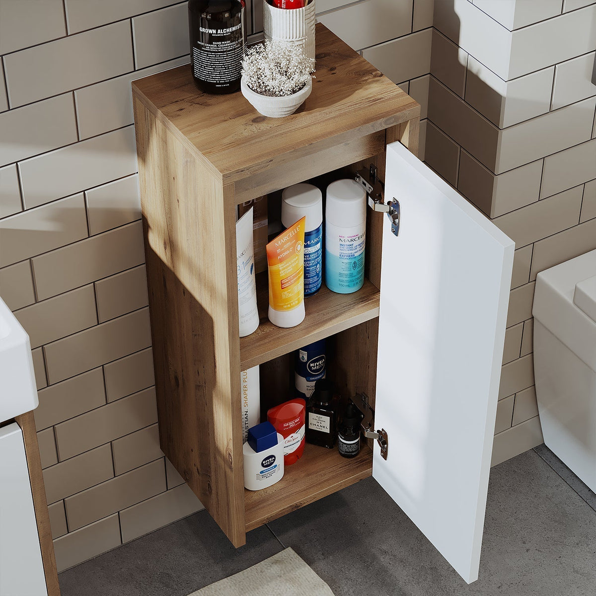 Bathroom Towel Cabinet - Mini - Roomartstore.co.ukbathroom cabinet1821