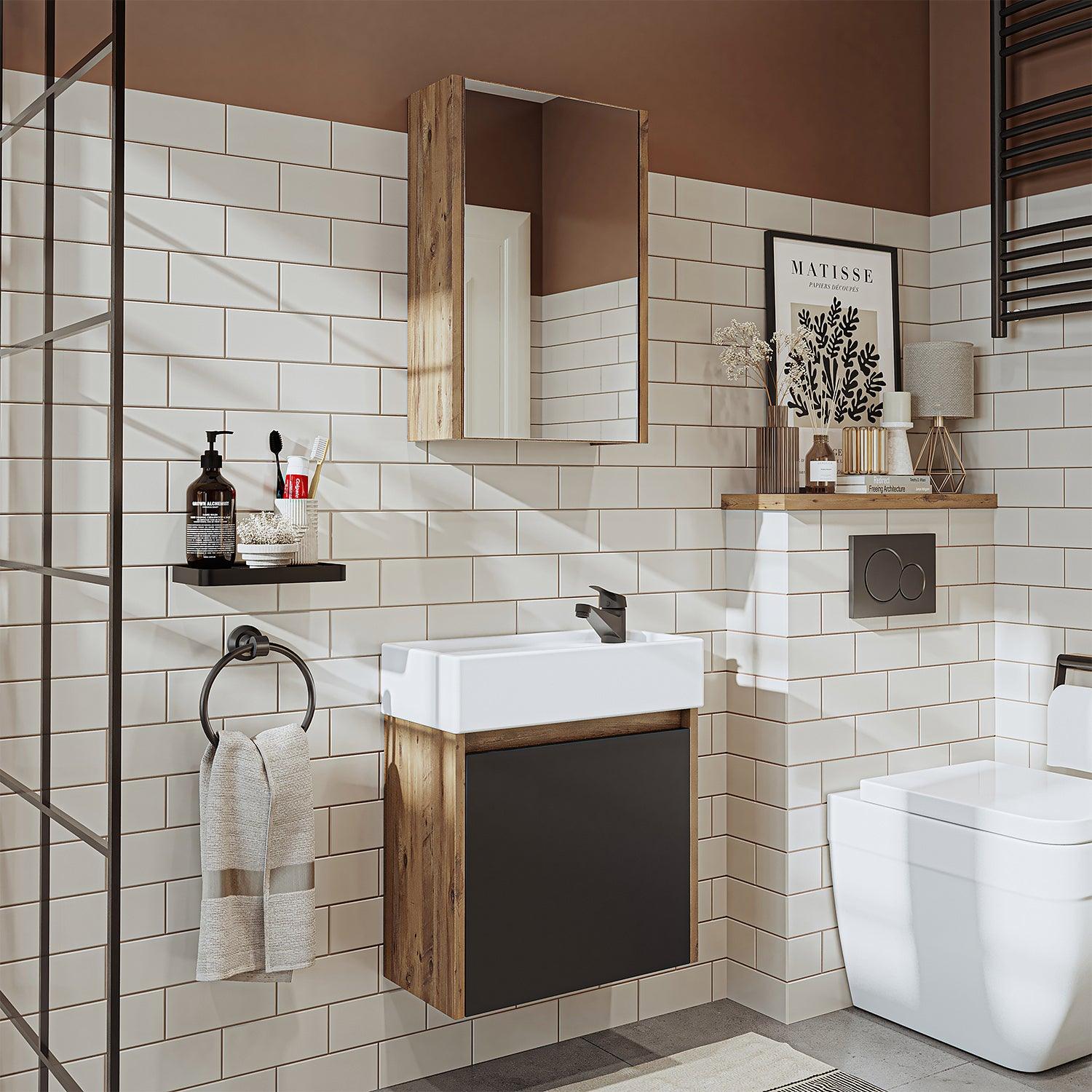 Vanity Bathroom Cabinet 2 Piece Set - Mini - Roomartstore.co.ukbathroom cabinet1959