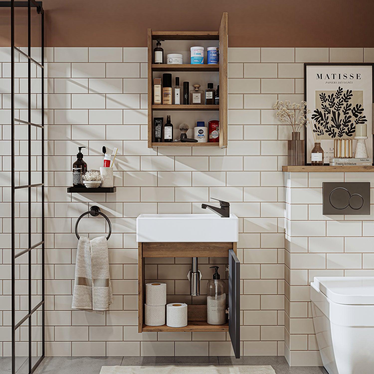 Vanity Bathroom Cabinet 2-Piece Set - Mini - Roomartstore.co.ukbathroom cabinet1959